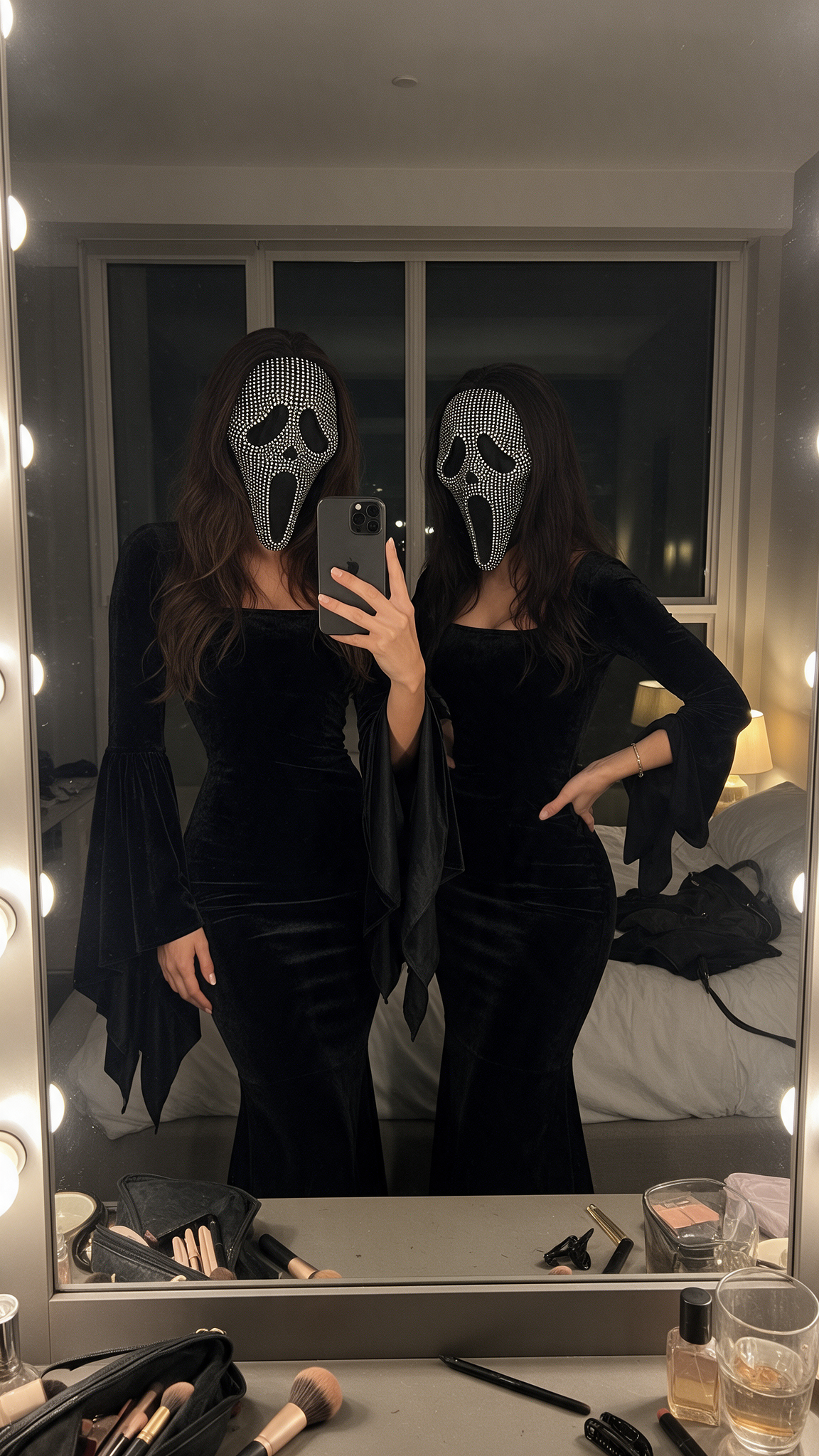 Boo Crew Rhinestone Ghost Set